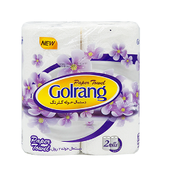 گلرنگ دستمال حوله 2 قلو